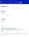 Journal of Environmental and Energy Economics