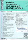 ANNALES FRANCAISES D ANESTHESIE ET DE REANIMATION
