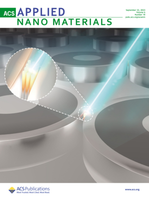 LetPub ジャーナルの表紙絵サービス アートサンプル, ACS Applied Nano Materials Cover 4