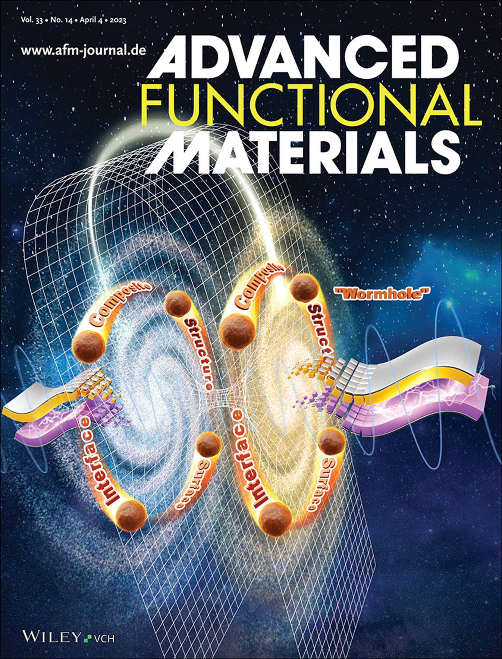 LetPub ジャーナルの表紙絵サービス アートサンプル, ADVANCED FUNCTIONAL MATERIALS Cover 2