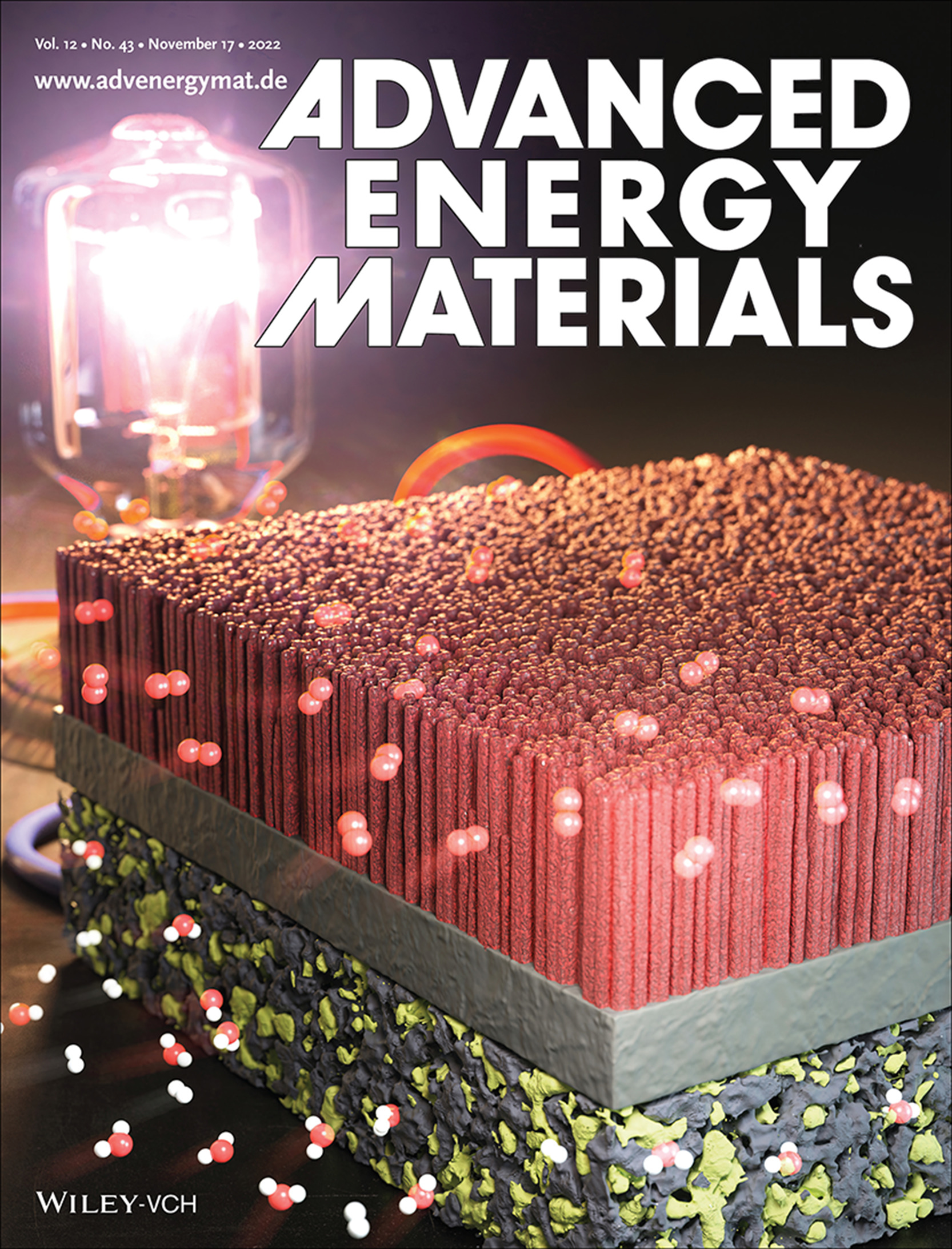 LetPub ジャーナルの表紙絵サービス アートサンプル, Advanced Energy Materials
