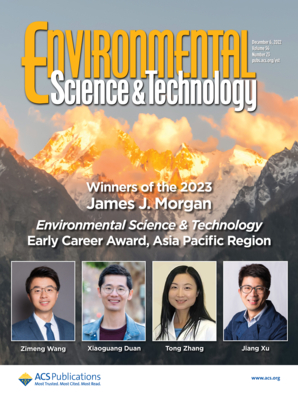 LetPub ジャーナルの表紙絵サービス アートサンプル, ENVIRONMENTAL SCIENCE & TECHNOLOGY Cover 2