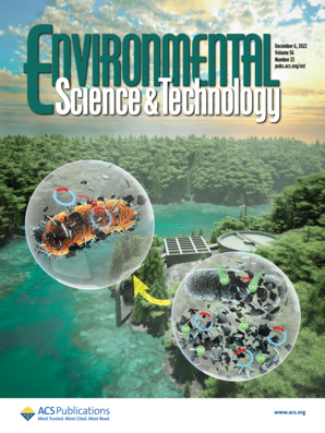 LetPub ジャーナルの表紙絵サービス アートサンプル, ENVIRONMENTAL SCIENCE & TECHNOLOGY Cover 4