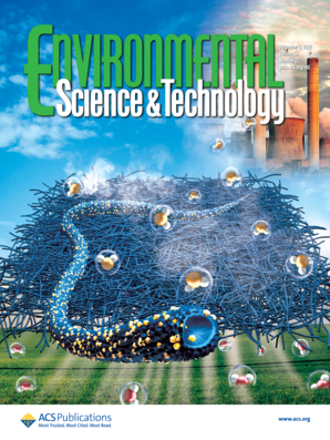 LetPub ジャーナルの表紙絵サービス アートサンプル, ENVIRONMENTAL SCIENCE & TECHNOLOGY Cover 5