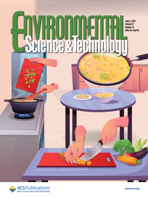 LetPub ジャーナルの表紙絵サービス アートサンプル, ENVIRONMENTAL SCIENCE & TECHNOLOGY Cover 8