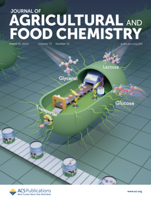 LetPub ジャーナルの表紙絵サービス アートサンプル, JOURNAL OF AGRICULTURAL AND FOOD CHEMISTRY Cover 1