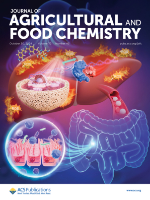 LetPub ジャーナルの表紙絵サービス アートサンプル, JOURNAL OF AGRICULTURAL AND FOOD CHEMISTRY Cover 2