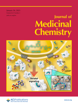 LetPub ジャーナルの表紙絵サービス アートサンプル, JOURNAL OF MEDICINAL CHEMISTRY Cover 3