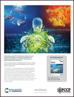 LetPub ジャーナルの表紙絵サービス アートサンプル, PHYSICAL CHEMISTRY CHEMICAL PHYSICS Cover 3